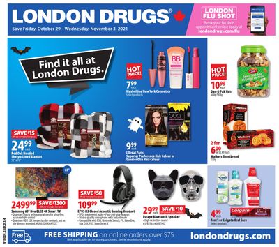 London Drugs Flyer October 29 to November 3