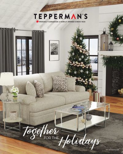 Tepperman's Holiday LookBook October 29 to November 18