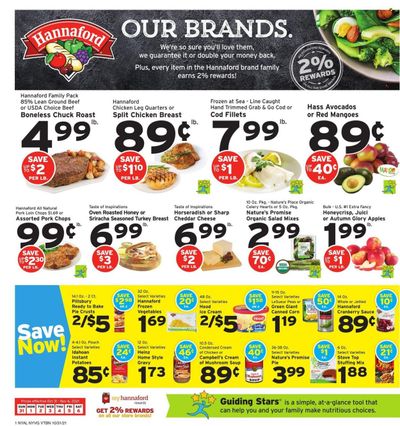 Hannaford (NY) Weekly Ad Flyer October 29 to November 5
