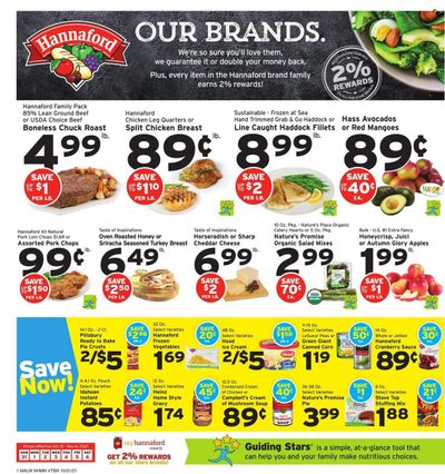 Hannaford (NH) Weekly Ad Flyer October 29 to November 5