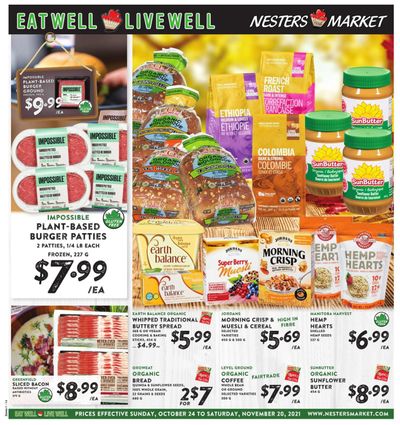 Nesters Market Eat Well Live well Monthly Flyer October 24 to November 20
