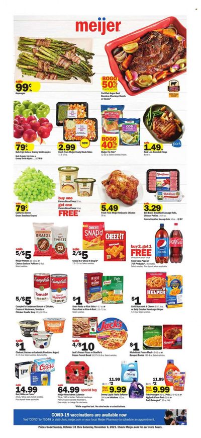 Meijer (KY) Weekly Ad Flyer October 30 to November 6 Meijer (KY) Weekly Ad Flyer October 30 to November 6