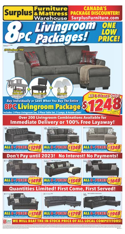 Surplus Furniture & Mattress Warehouse (Sydney) Flyer November 1 to 21