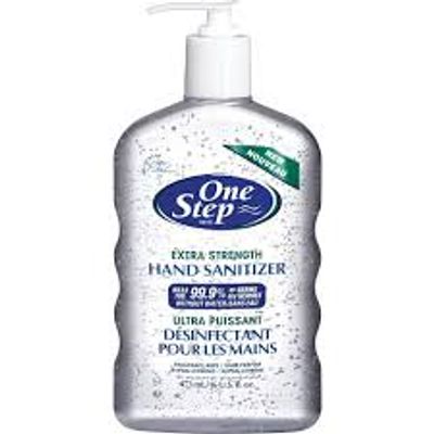 One Step Hand Sanitizer, Fragrance-Free, 473 ml On Sale for $6.99 at Staples Canada