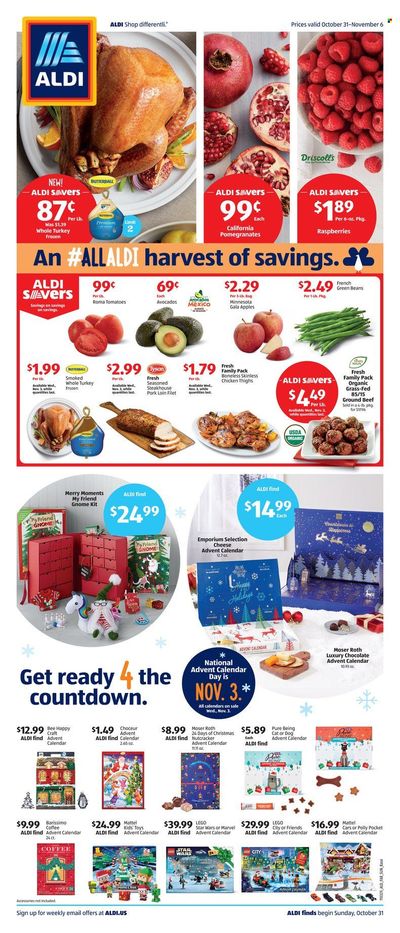 ALDI (MN, OH) Weekly Ad Flyer November 1 to November 8