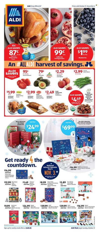 ALDI (OH, WV) Weekly Ad Flyer November 1 to November 8