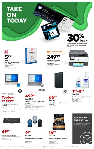 Staples Weekly Ad Flyer November 1 to November 8