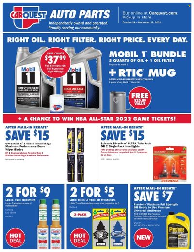 Carquest Weekly Ad Flyer November 2 to November 9