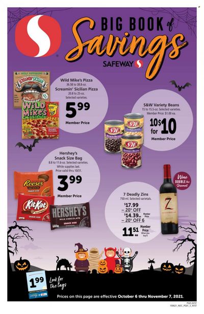 Safeway (AZ, CA, CO, HI, MD, NE, OR, VA, WA) Weekly Ad Flyer November 2 to November 9