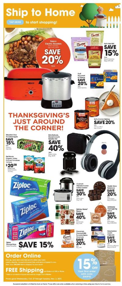 Dillons (KS) Weekly Ad Flyer November 2 to November 9