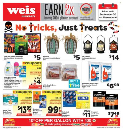 Weis (MD, NY, PA) Weekly Ad Flyer November 2 to November 9
