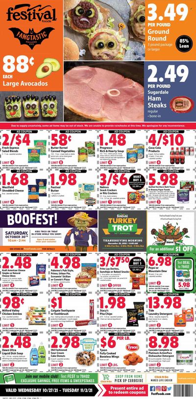 Festival Foods (WI) Weekly Ad Flyer November 2 to November 9