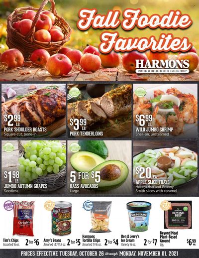 Harmons (UT) Weekly Ad Flyer November 2 to November 9