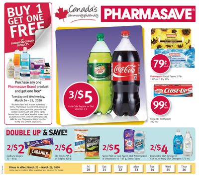 Pharmasave (SK & MB) Flyer March 20 to 26