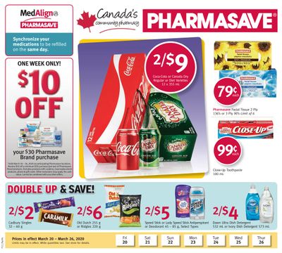 Pharmasave (BC) Flyer March 20 to 26