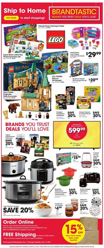 Baker's (NE) Weekly Ad Flyer November 2 to November 9