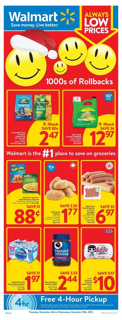 Walmart (ON) Flyer November 4 to 10