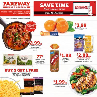 Fareway (IA) Weekly Ad Flyer November 3 to November 10