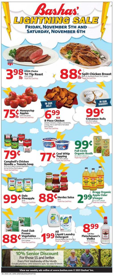 Bashas' (AZ) Weekly Ad Flyer November 3 to November 10