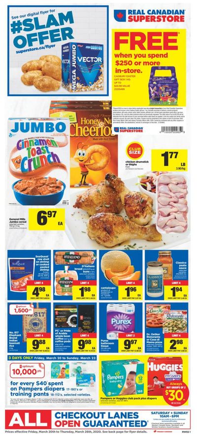 Real Canadian Superstore (West) Flyer March 20 to 26