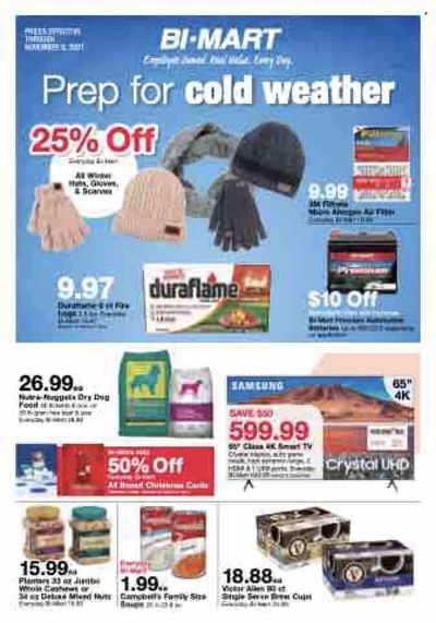 Bi-Mart (ID, OR, WA) Weekly Ad Flyer November 3 to November 10