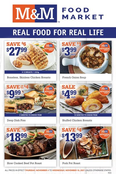M&M Food Market (SK, MB, NS, NB) Flyer November 4 to 10