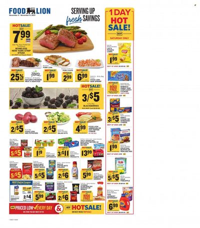 Food Lion (SC) Weekly Ad Flyer November 3 to November 10