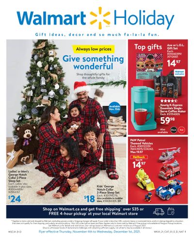 Walmart (ON) Pre Black Friday Flyer November 4 to December 1, 2021