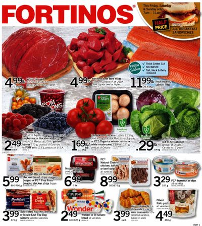 Fortinos Flyer November 4 to 10