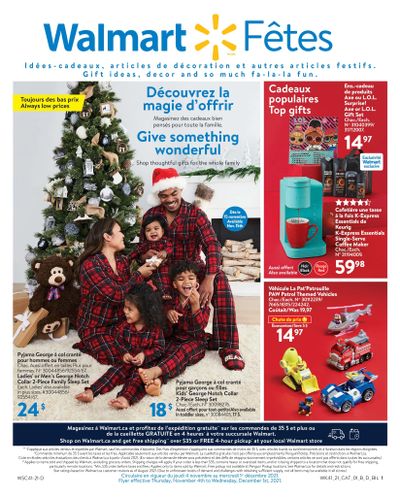 Walmart (QC) Pre Black Friday Flyer November 4 to December 1, 2021