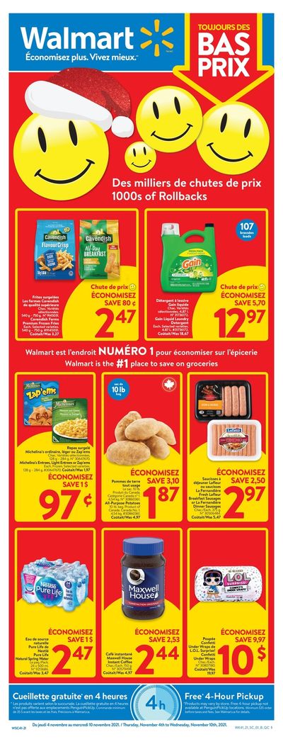 Walmart (QC) Flyer November 4 to 10