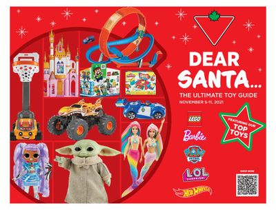 Canadian Tire Toy Flyer November 5 to 11