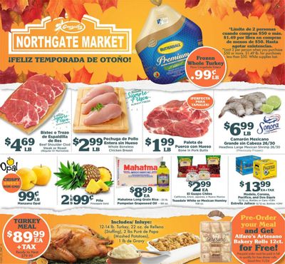 Northgate Market (CA) Weekly Ad Flyer November 3 to November 10