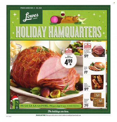 Lowes Foods (NC, SC) Weekly Ad Flyer November 3 to November 10