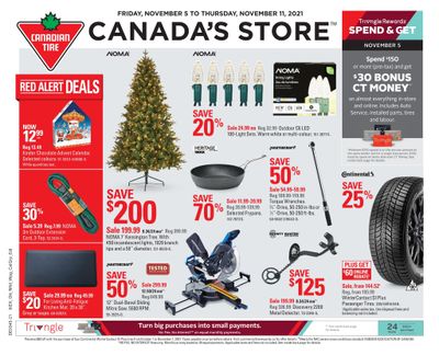 Canadian Tire (Atlantic) Flyer November 5 to 11