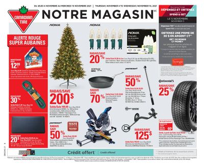 Canadian Tire (QC) Flyer November 5 to 11