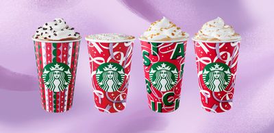 Starbucks Canada 2021 Holiday Beverages & Festive Food