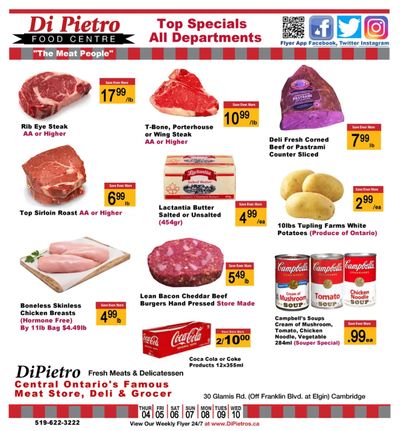 Di Pietro Food Centre Flyer November 4 to 10