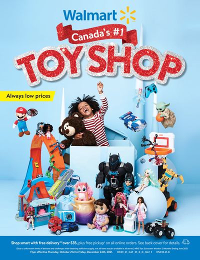Walmart Toy Shop Flyer November 4 to 10