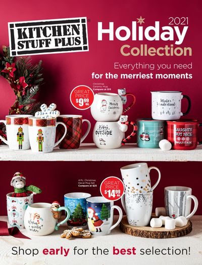 Kitchen Stuff Plus Holiday Collection Flyer November 4 to 14