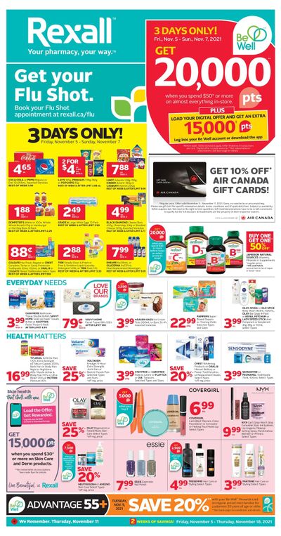 Rexall (ON) Flyer November 5 to 11