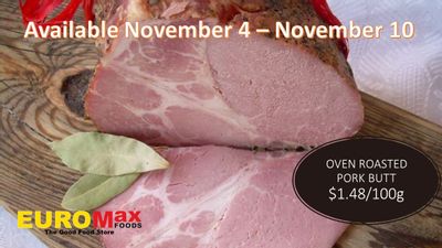 EuroMax Foods Flyer November 4 to 10