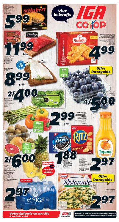 IGA (NB) Flyer November 4 to 10