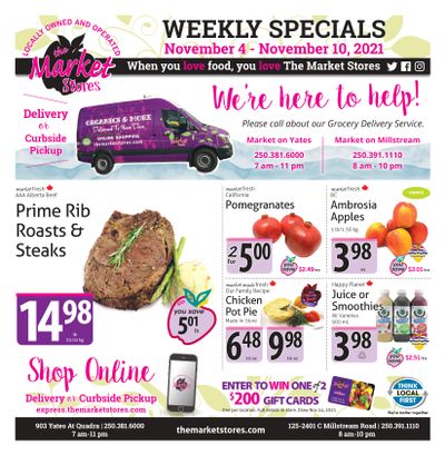 The Market Stores Flyer November 4 to 10