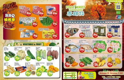 Food Depot Supermarket Flyer November 5 to 11