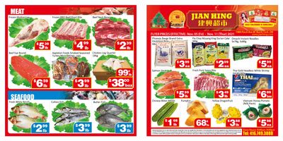 Jian Hing Supermarket (North York) Flyer November 5 to 11