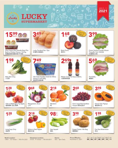 Lucky Supermarket (Edmonton) November 5 to 11