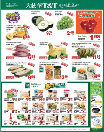 T&T Supermarket (BC) Flyer November 5 to 11
