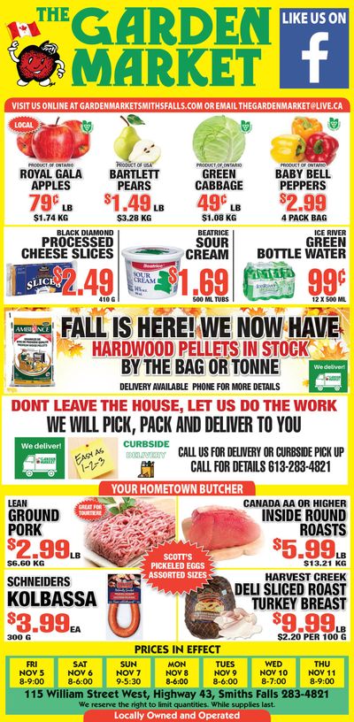 The Garden Market Flyer November 5 to 11
