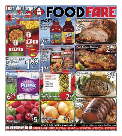 Food Fare Flyer November 6 to 12